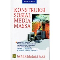 Image of ﻿konstruksi sosial media massa