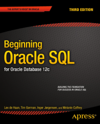 Image of Beginning Oracle SQL - For Oracle Database 12c