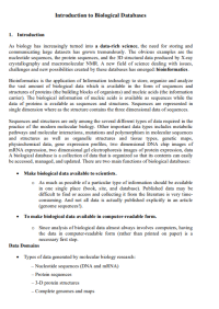 Image of Biological Databases
