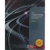 Image of C++ Programming 5Ed:From Problem Analysis To Programming