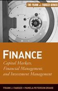 Image of Capital Markets, Financial Management, and Investment Management
