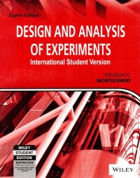 Image of Design and Analysis of Experments