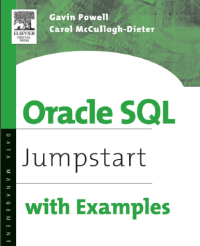 Image of digital press - oracle sql. jumpstart with examples