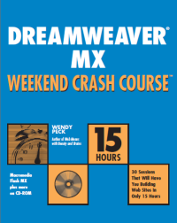 Image of dreamweaver mx weekend crash course