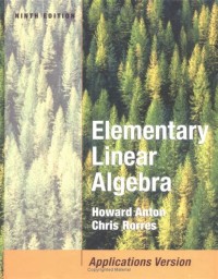 Image of Elementary Linear Algebra