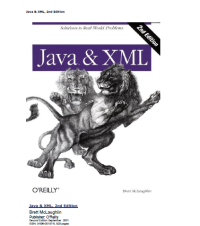 Image of Java and XML 2nd Edition - Brett McLaugblin