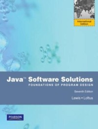 Image of Java Software Solutions 7Ed:Foundations Of Program Design