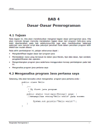 Image of JENI Intro1 Bab 04 Dasar Dasar Pemrograman