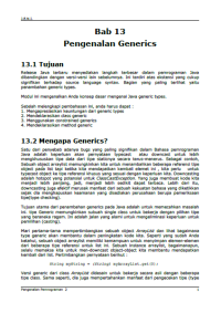 Image of JENI Intro2 Bab 13 Pengenalan Generics 2