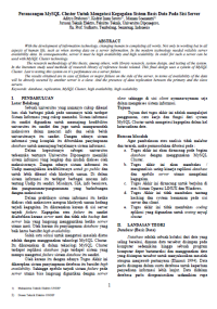 Image of Kapita Selekta Sistem Informasi Pertemuan 5
