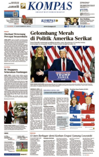 Image of Koran Kompas : Gelombang Merah di Politik Amerika Serikat