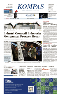Image of Koran Kompas : Industri Mempunyai Prospek Besar