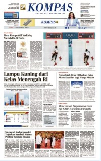 Image of Koran Kompas : Jiwa Kompetitif Veddriq Mendidih di Paris