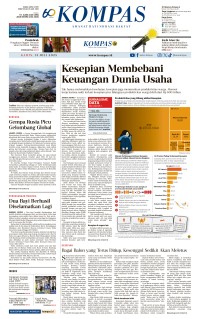 Image of Koran Kompas : Kesepian Membebani Keuangan Dunia Usaha