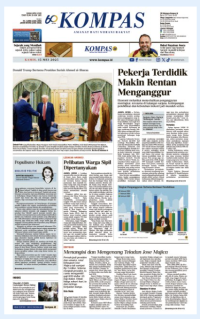 Image of Koran Kompas : Pekerja Terdidik Makin Rentan Menganggur
