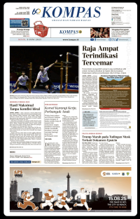 Image of Koran Kompas : Raja Ampat Terindikasi Tercemar