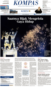 Image of Koran Kompas : Saatnya Bijak Mengelola Gaya Hidup