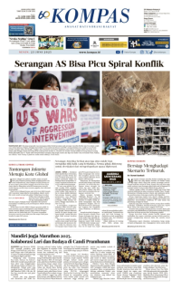 Image of Koran Kompas : Serangan AS Bisa Picu Spiral Konflik