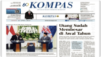 Image of Koran Kompas : Utang Sudah Membesar di Awal Tahun
