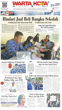 Image of Koran Warta Kota : Hindari Jual Beli Bangku Sekolah