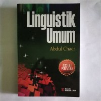 Image of Linguistik Umum
