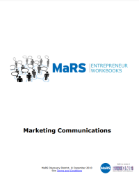 Image of Marketing Communications WorkbookGuide