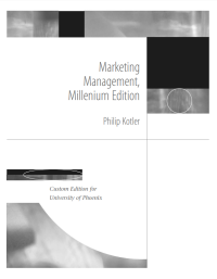 Image of Marketing Management Millenium Edition