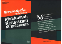 Image of Merambah Jalan Pembentukan Mahkamah Konstitusi di Indonesia
