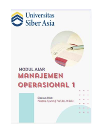 Image of Modul ajar : manajemen operasional 1