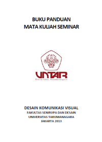 Image of Panduan MK Seminar - Siti N