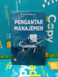 Image of Pengantar Manajemen
