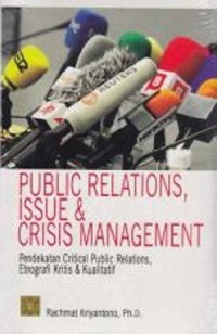 Image of Public Relations, Issue & Crisis Management