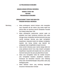 Image of Undang-Undang Nomor 8 Tahun 1999 Tentang Perlindungan Konsumen