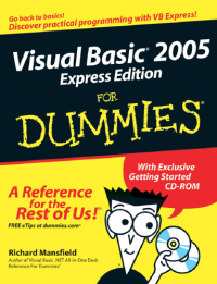 Image of Visual Basic 2005 Express Edition for Dummies